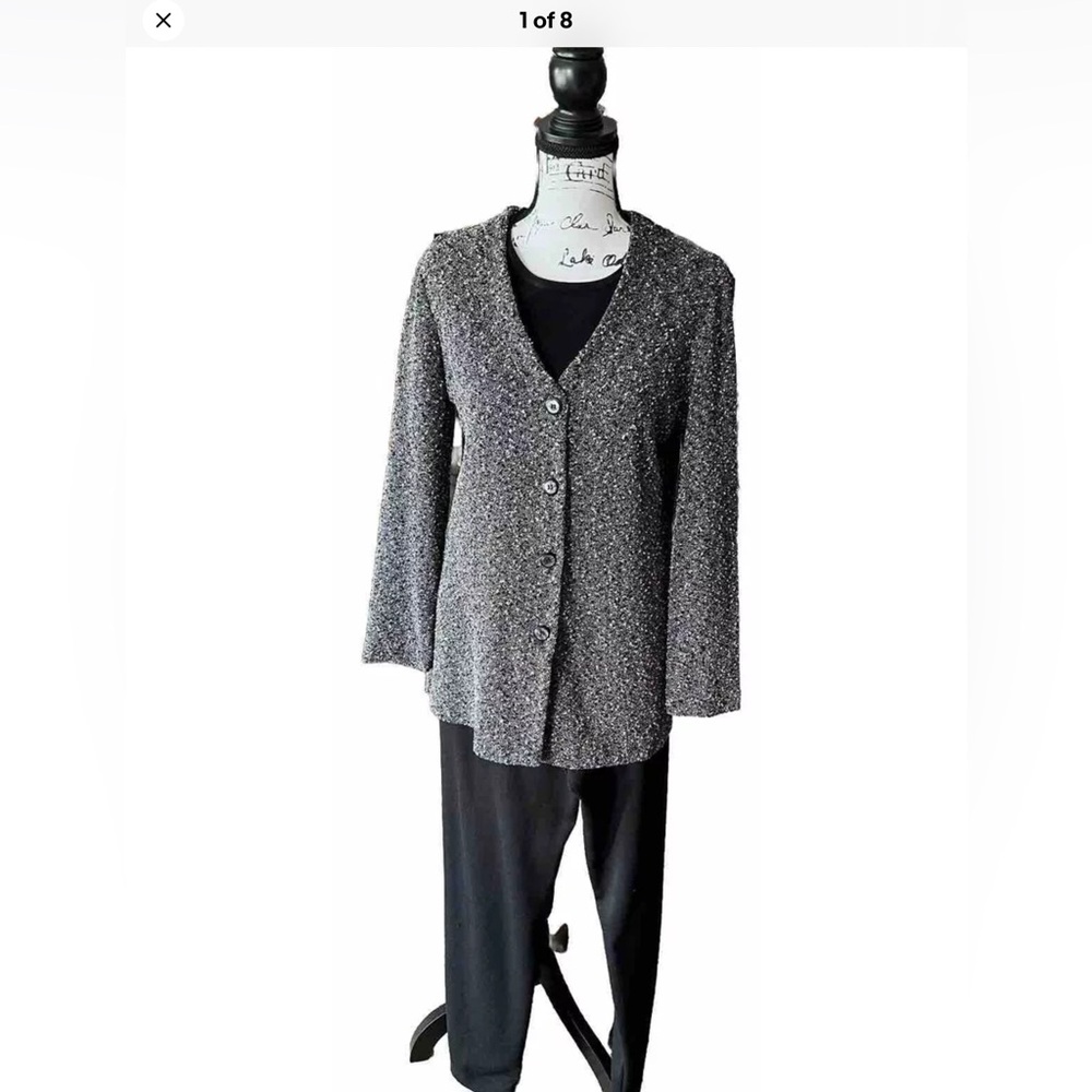 Dress Barn tunic jacket pants top